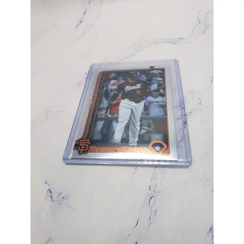 2025 Topps Chrome Update Series Rafael Devers San Francisco Giants #USC105 - Picture 3 of 4